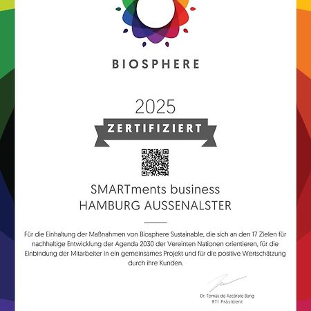 Smartments Business Hamburg Aussenalster 아파트 호텔 외부 사진